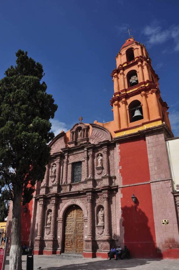 Igreja da 3a ordem, em San Miguel de Allende, no México